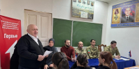 Урок мужества в школе - Карабудахкентский район